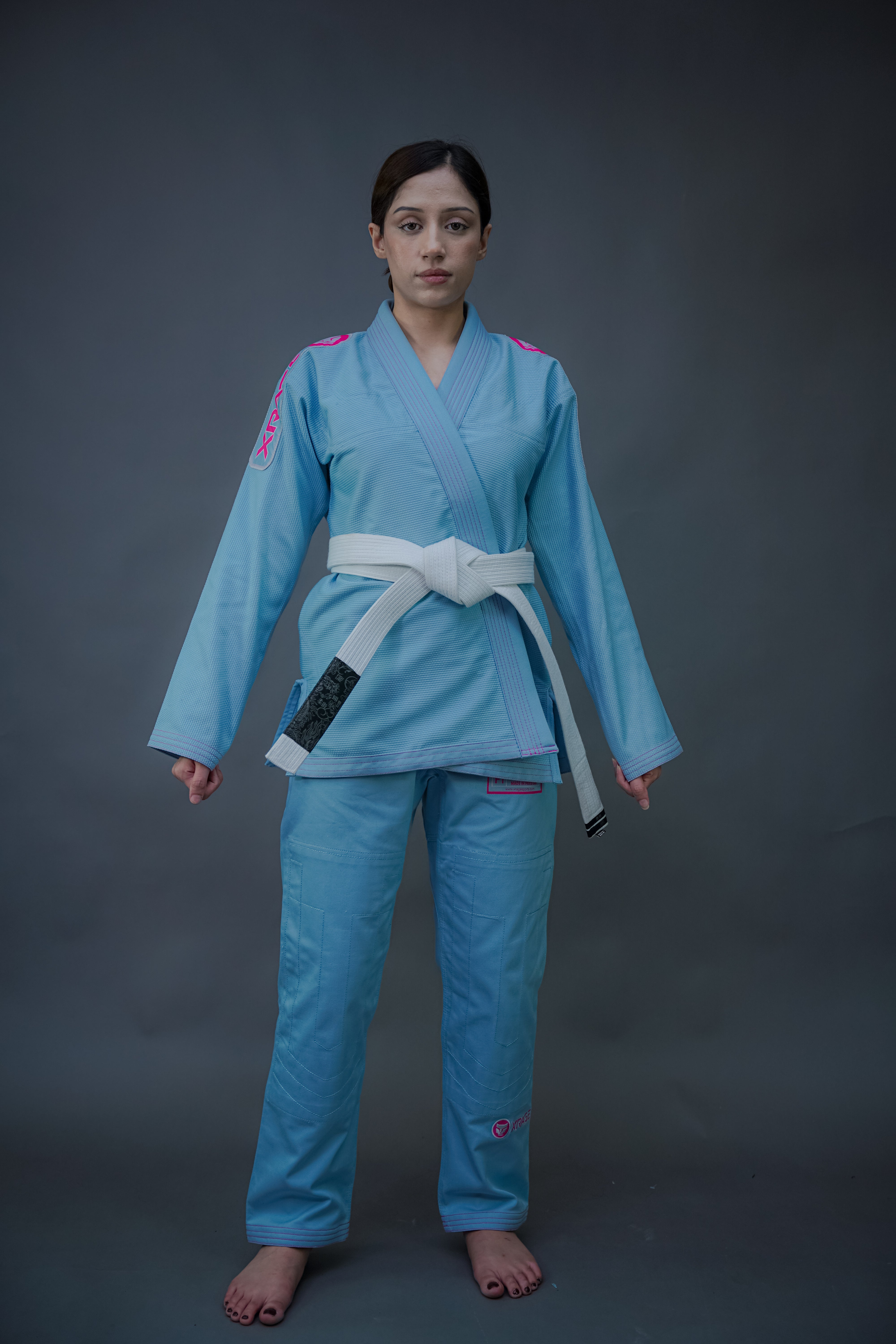 XRage Sports – Premium Women’s Jiu-Jitsu Gi (Sky Blue Edition)